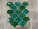 Gạch mosaic vảy cá mix 3 màu 950781
