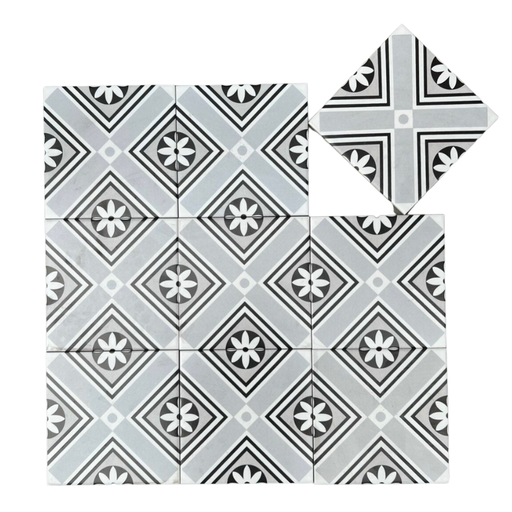 [DSH-DC217] Gạch Bông 200x200 Men Matt DC217