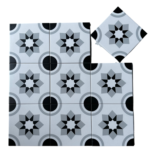 [DSH-DC158] Gạch Bông 200x200 Men Matt DC158