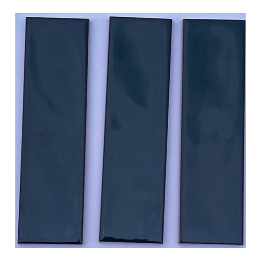 [DSH-M6818H] Gạch thẻ gợn xanh than 68x280mm M6818H