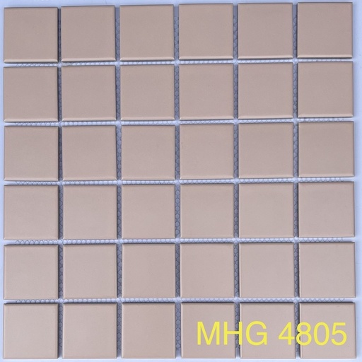 [MHG4805] Gạch Mosaic Gốm Sứ Màu Hồng MHG 4805