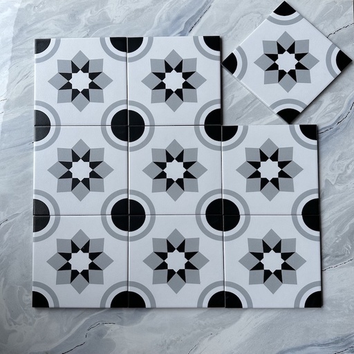 [MHB158] Gạch Bông 200x200mm MHB 158