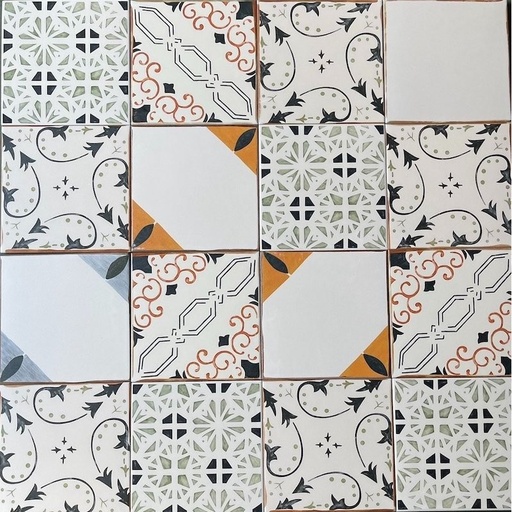 [MHB263] Gạch Bông 200x200mm MHB 263