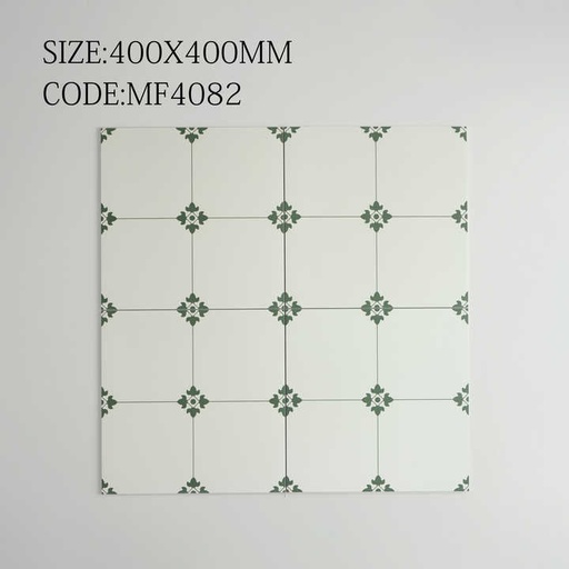 [106690227538] Gạch ốp tường men sứ hiện đại họa tiết hoa 400*400mm, khuyến mãi nóng