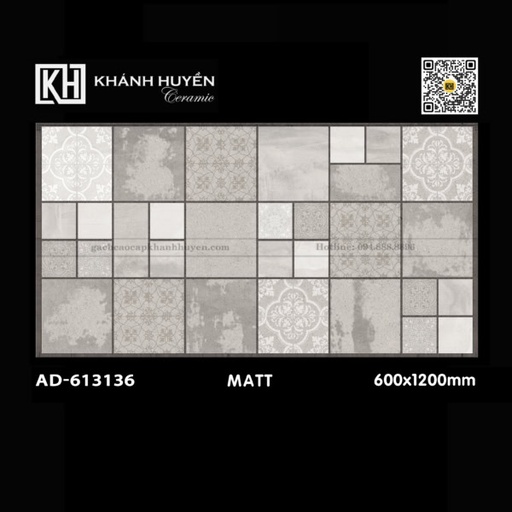 [GCCKH-AD-613136] Gạch ốp lát 600×1200 AD-613136