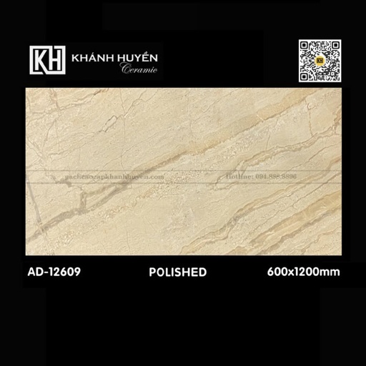[GCCKH-AD-12609] Gạch ốp lát 600×1200 AD-12609