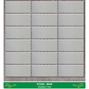 Gạch ốp tường vỉ lưới 45x95mm men khô