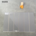 Gạch thẻ cao cấp xám đậm bóng phẳng kt 50*200