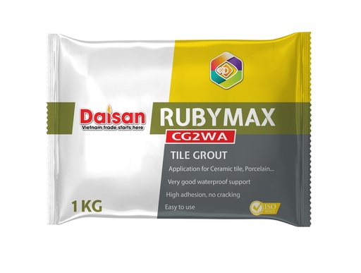 [RCM-W] Keo chà mạch màu trắng Ruby Max