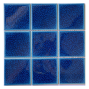 Gạch Mosaic 100x100mm men rạn đôi màu xanh dương MHG 1020